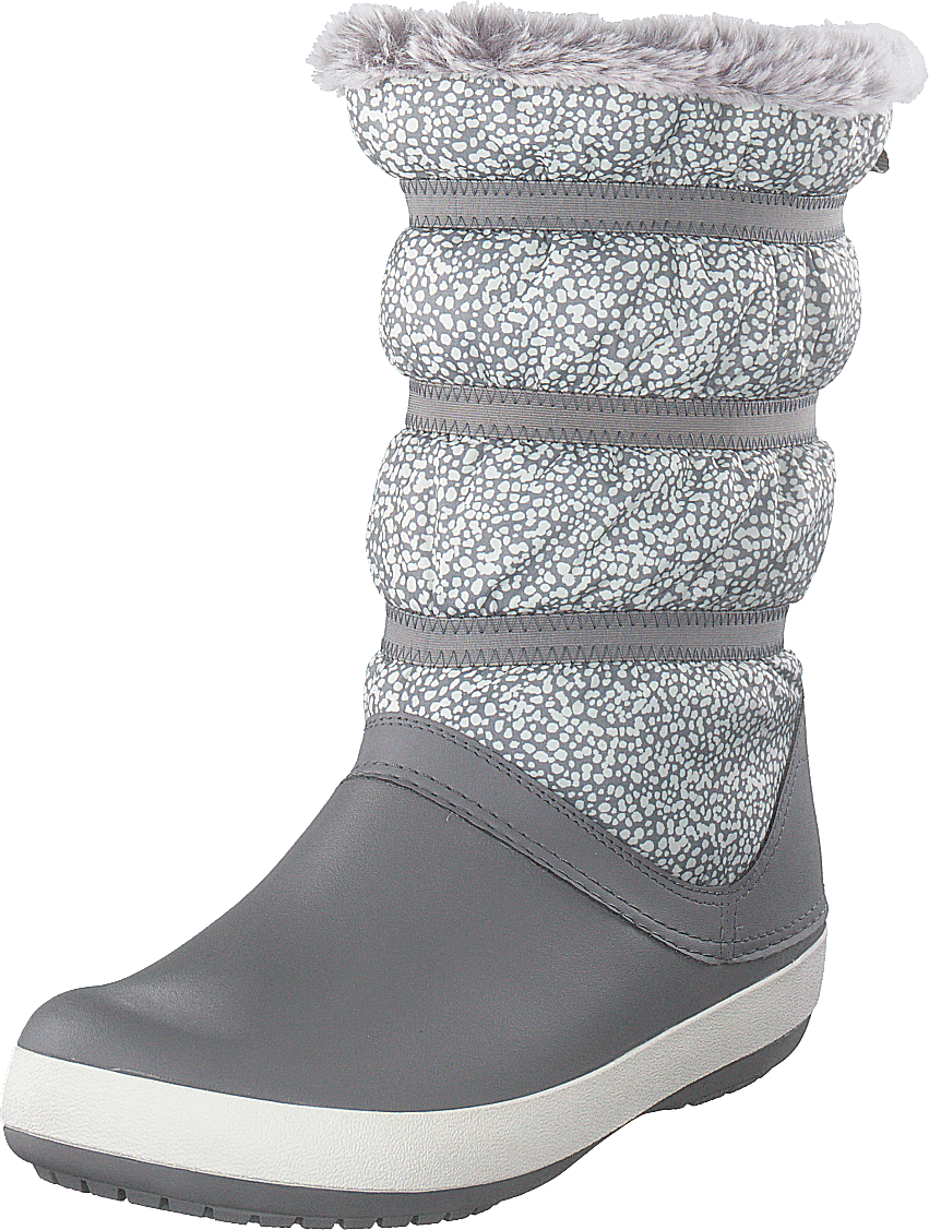 Crocband Winter Boot Women Dots/smoke