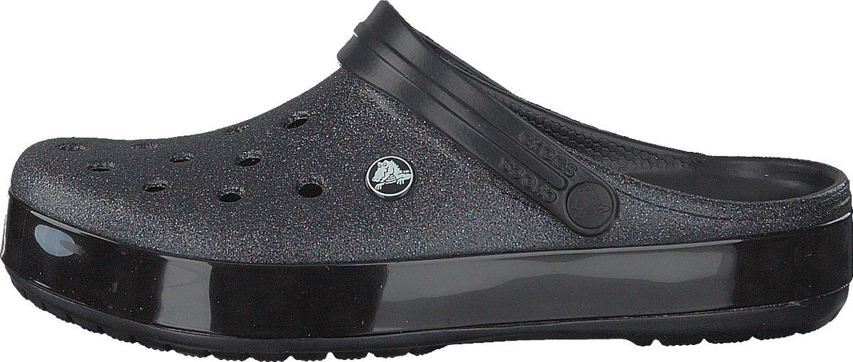 Crocband Glitter Clog Black