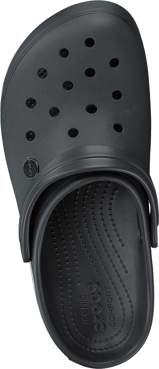 Crocband Platform Clog Black/black