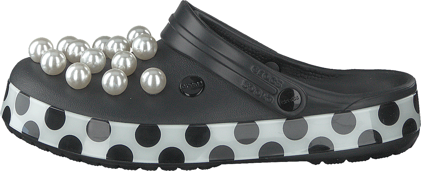 Crocband timeless shop clash pearls clog