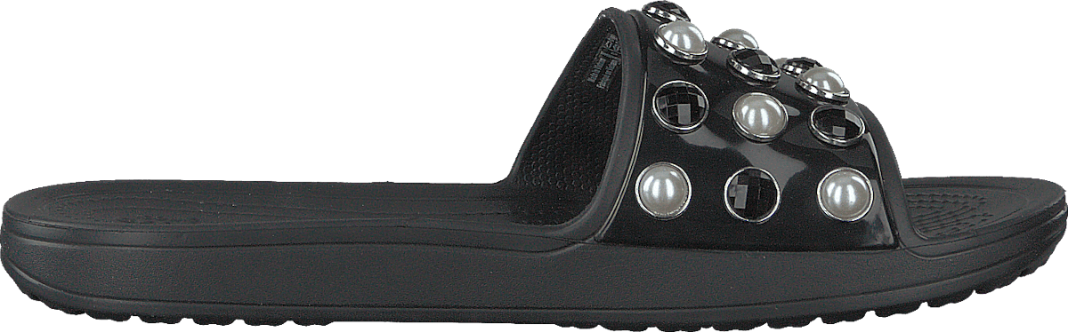 Sloane Timeless Pearl Slide Black