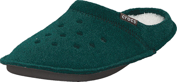 Crocs - Classic Slipper Evergreen/stucco