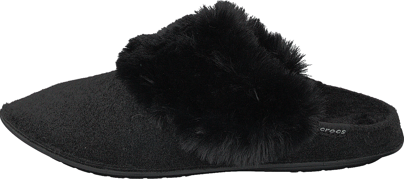 Classic Luxe Slipper Black, Female, Scarpe, Sandali e Pantofole, pantofole, Nero, EU 39/40