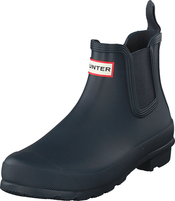 Chelsea Hunter Online Sko Women's Blå Kjøp Boots Navy Original A1Btxq