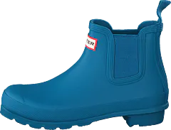 Hunter - Women's Original Chelsea Ocean Blue