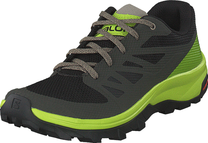 Salomon - Outline Beluga/limegreen/vintagekaki