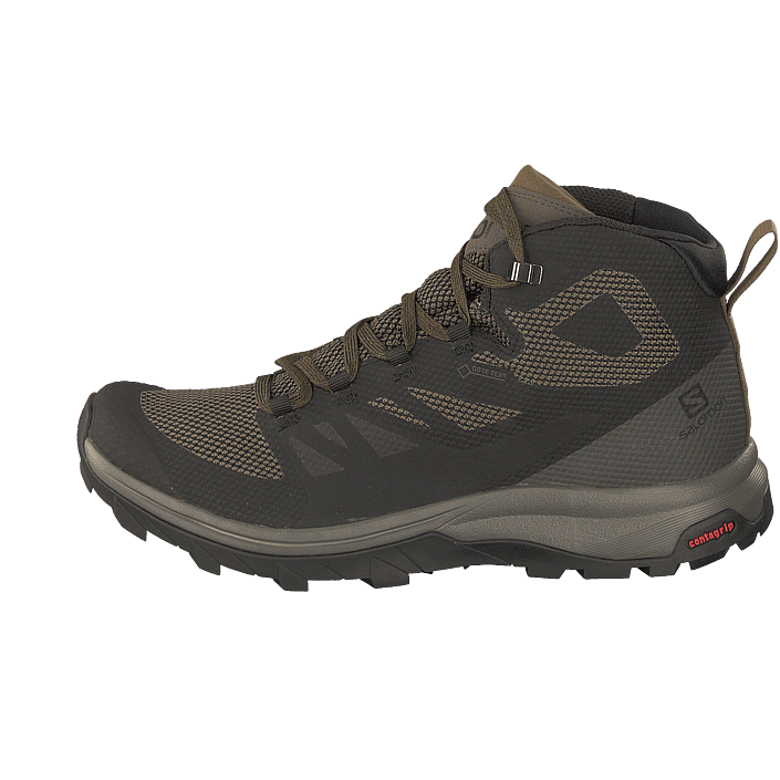 Salomon Outline Mid Gtx® Blackbelugacapers Schuhe Kaufen Salomon OUTline Mid GTX Schuhe Herren blackbelugacapers