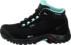 Salomon - Shelter Cs Wp W Black/black/eggshellblue
