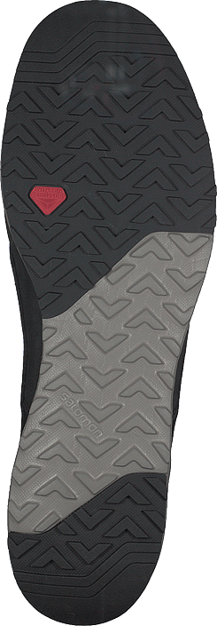 Buy Salomon Utility Winter Cs Wp Black Black Reddahlia Shoes