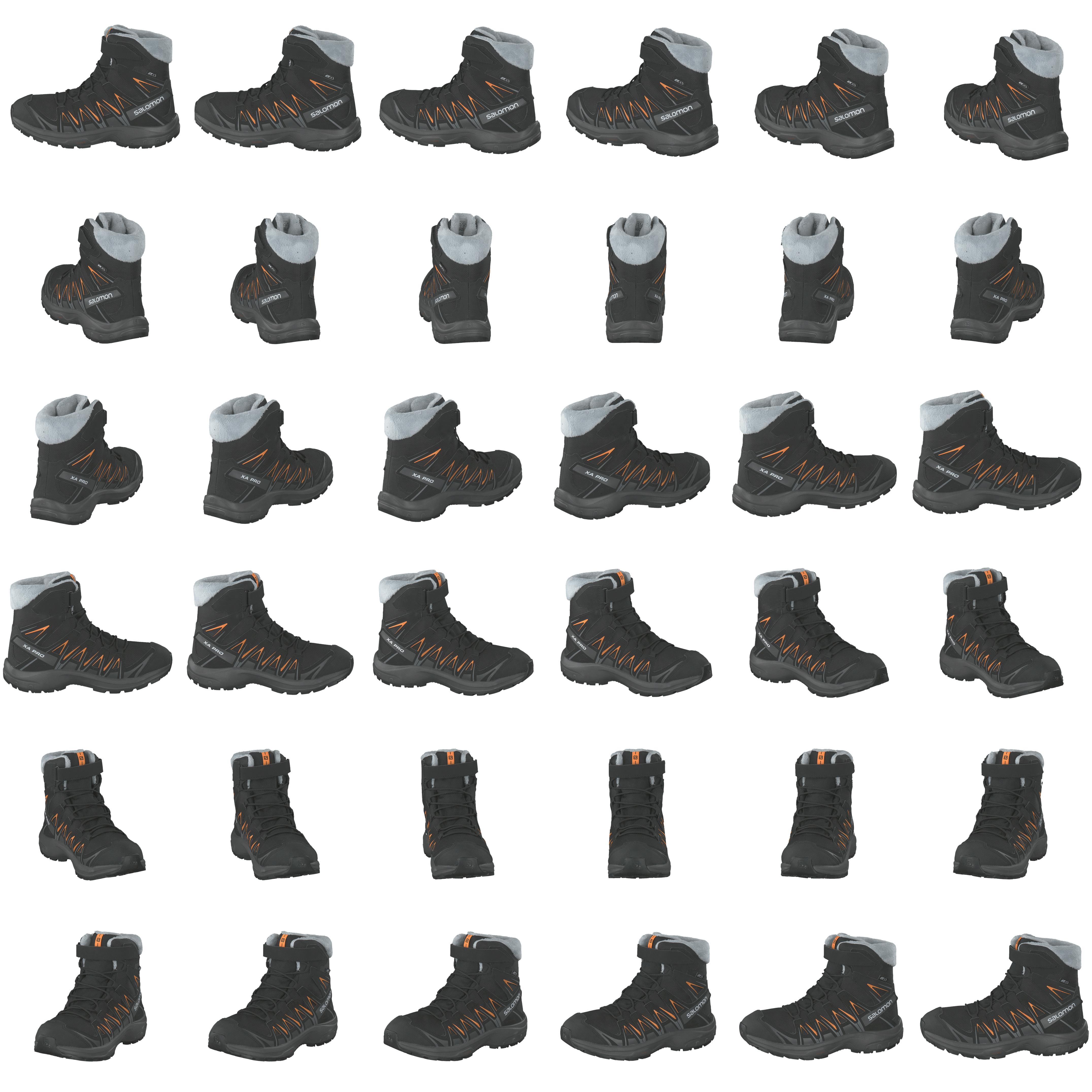 Xa Pro 3d Winter Ts Cswp J Black/magnet/tangelo - Bild 8