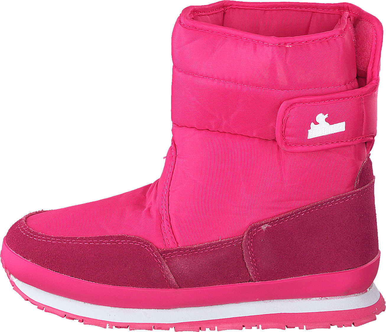 Rd Nylon Suede Solid Kids Pink, Unisex, Shoes, Boots, winter boots, Pink, EU 31
