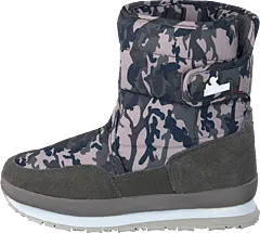 Rubber Duck - Rd Print Kids Grey Camo