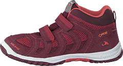 Viking - Cascade Ii Mid Gtx Wine/coral