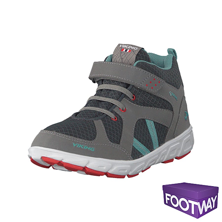 Alvdal Mid R Gtx Charcoal/bluegreen - Bild 3
