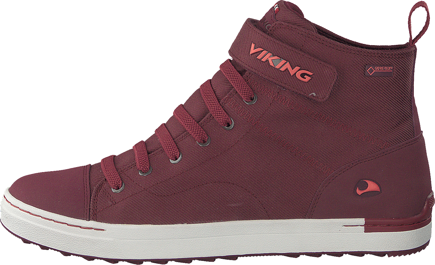 Skien Mid Gtx Wine/coral