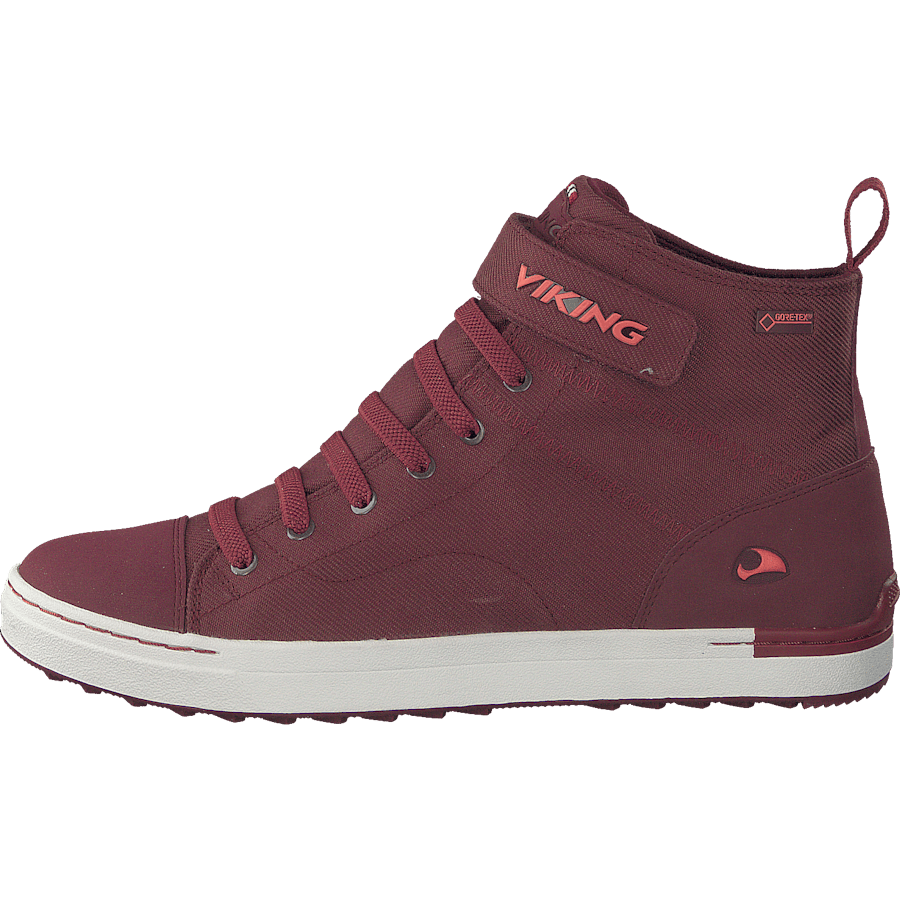 Skien Mid Gtx Wine/coral