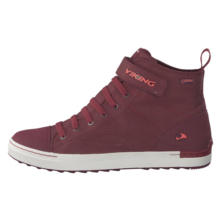 Skien Mid Gtx Wine/coral, Unisex, Shoes, Boots, high-top sneakers, Purple, EU 31