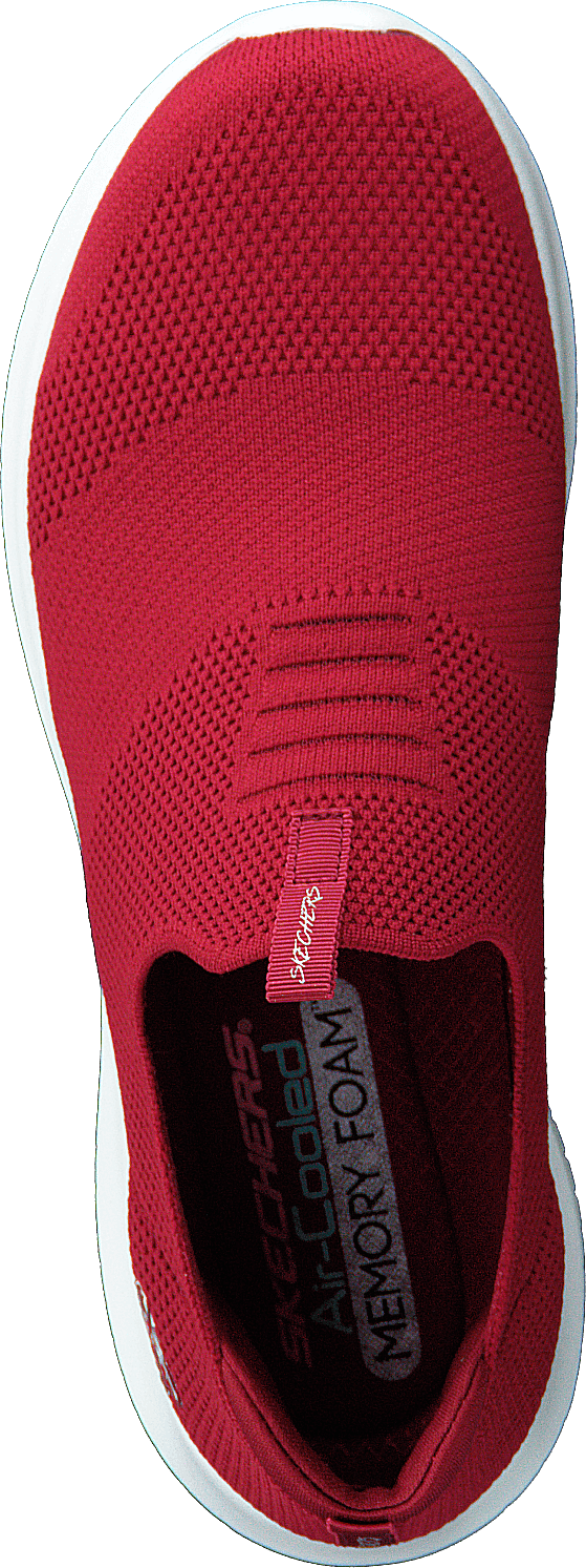 Skechers ultra flex first take red top
