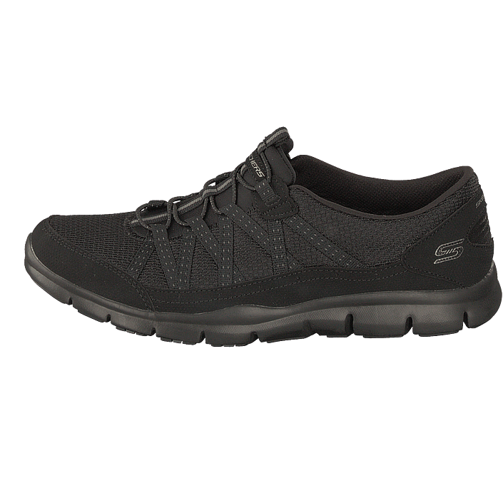 Köp Skechers Womens Gratis Cloud Bbk Skor Online | FOOTWAY.se Skechers Womens Gratis Cloud Black Svarta promenadskor med