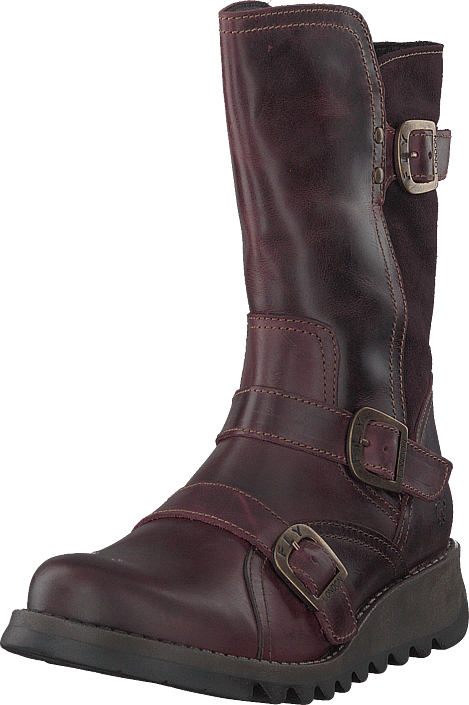 Fly London - Selk350fly Rug/oil Suede - Purple/purple