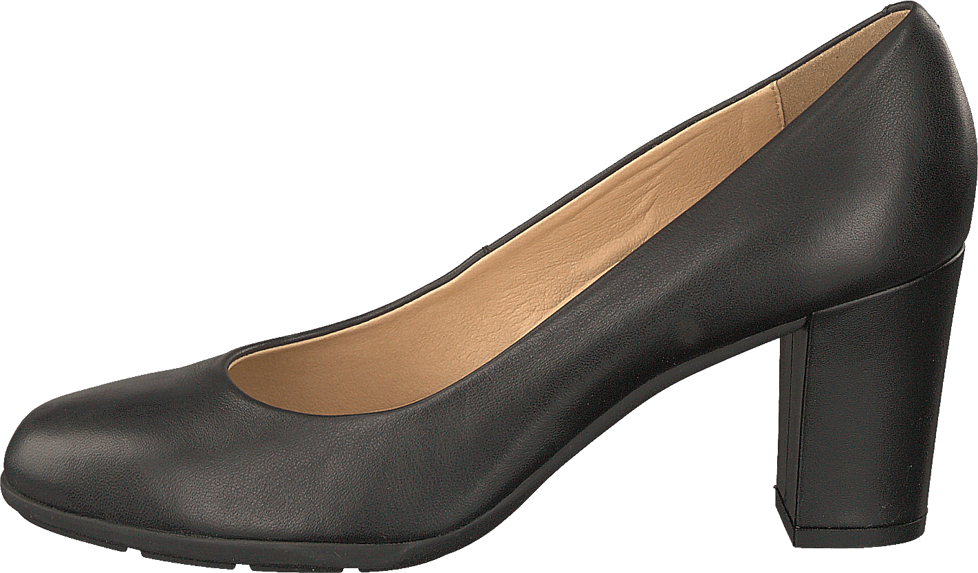D Annya Black, Female, Chaussures, Talons, talons bas, Gris, EU 37
