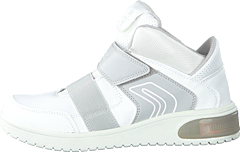 Geox - J Xled B.a Geobuck Text White White