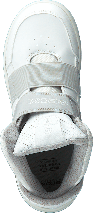 Geox - J Xled B.a Geobuck Text White White