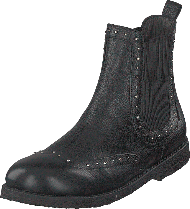 Angulus - Chelsea Boot W Elastic Black