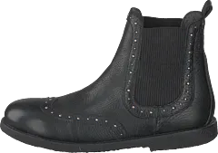 Angulus - Chelsea Boot W Elastic Black