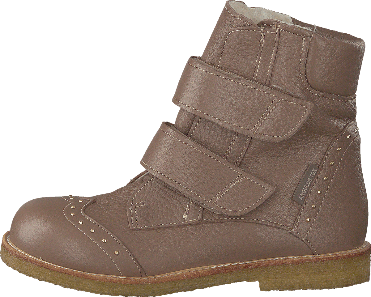 Tex-boot W. Velcro Straps Dusty Rose Brown