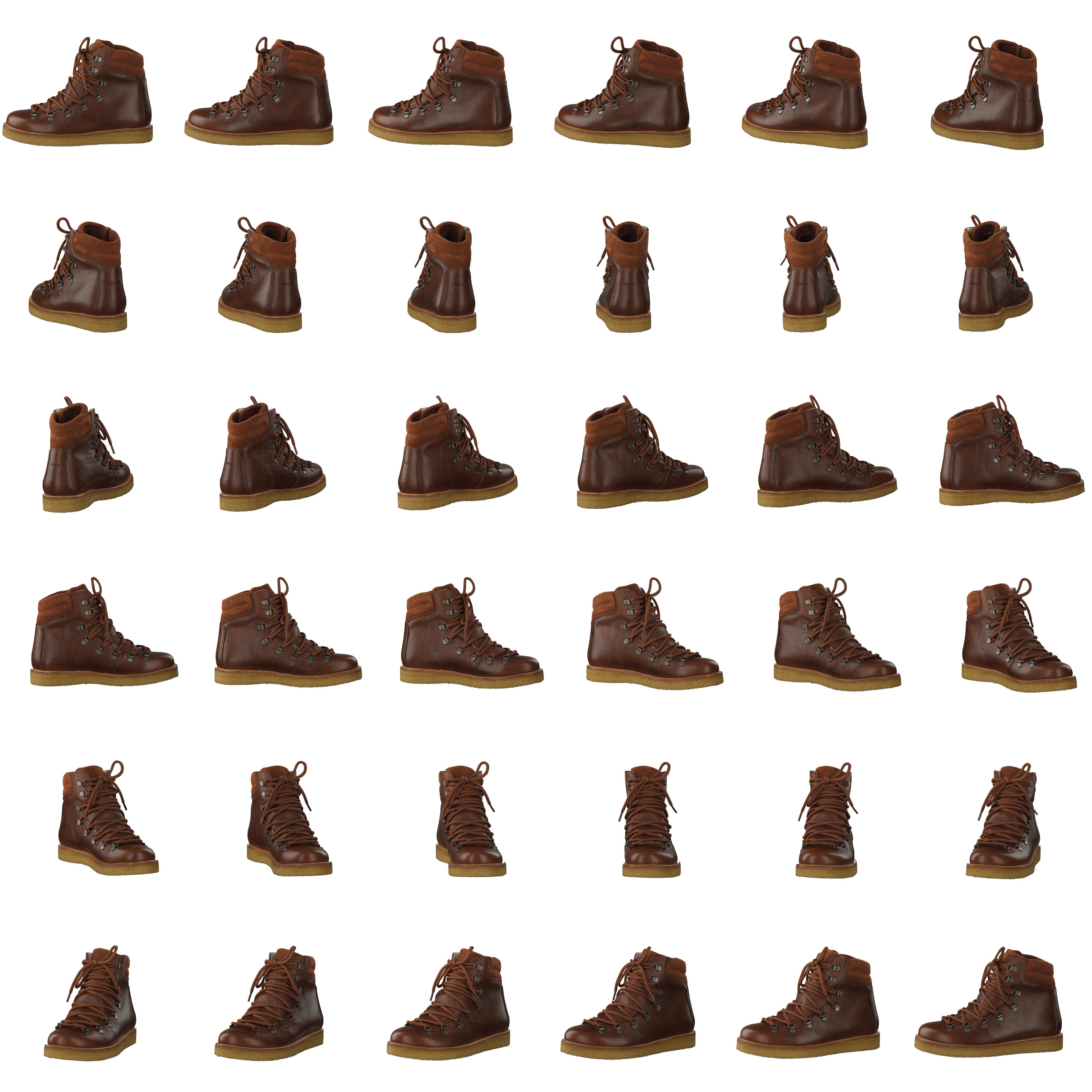 Boot With Laces And D-rings Medium Brown - Bild 8