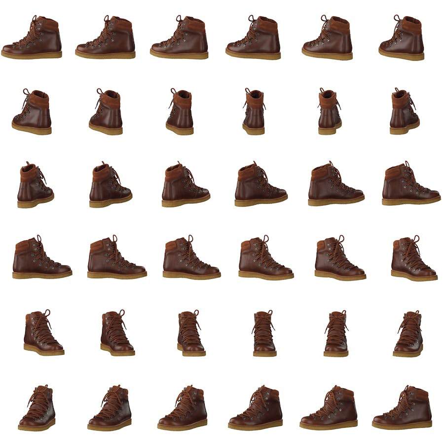 Boot With Laces And D-rings Medium Brown - Bild 8