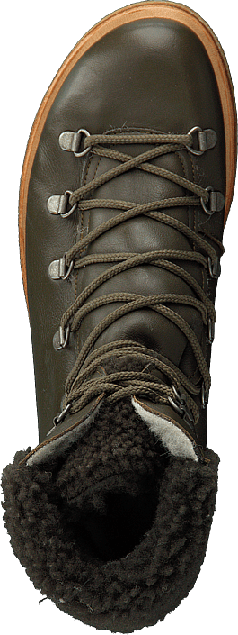Angulus - Boot With Laces And D-rings Olive