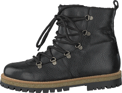 Angulus - Boot With Laces And D-rings Black