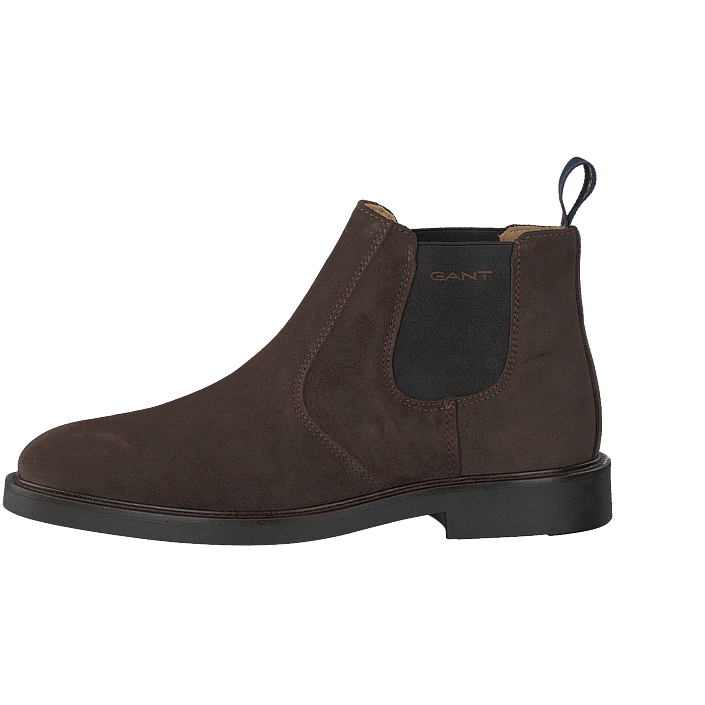 Brown Online Boots Gant Kjøp Chelsea Dark Brune Spencer Sko qIZ0xw08C
