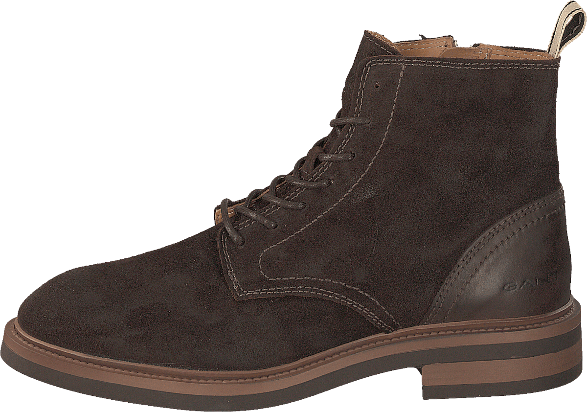 Martin Mid Lace Boot Dark Brown