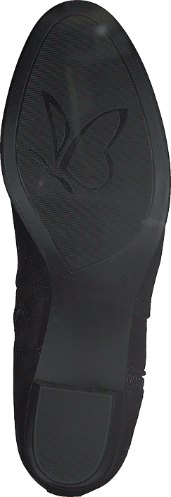 Caprice - Balina Black Nubuc Comb