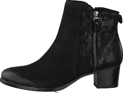 Caprice - Balina Black Nubuc Comb