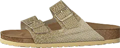 Birkenstock - Arizona Regular Birko-flor Magic Snake Gold