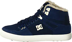 DC Shoes - Pure High-top Wc Wnt Navy/khaki