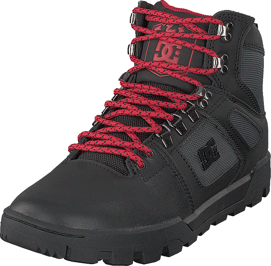 Pure High-top Wr Boot Black/grey/red