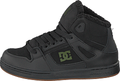 DC Shoes - Pure High-top Wnt Black/black/green