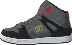 DC Shoes - Pure High-top Grey/black/red