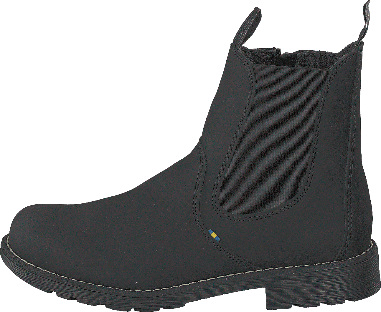 Husum Jr Xc Black, Unisex, Zapatos, Botas, chelsea boots, Negro, EU 34