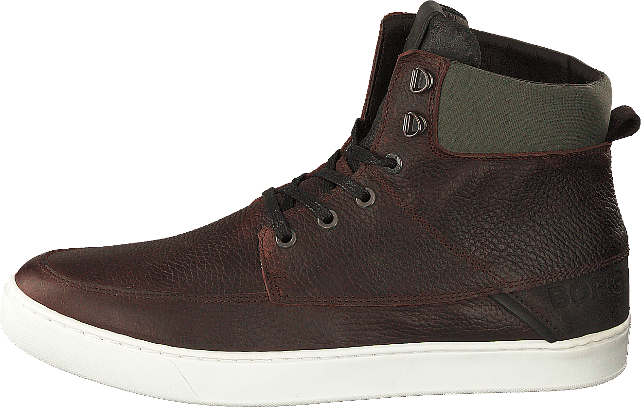 Karl High Tmb M Dark Brown, Male, Scarpe, Sneakers, scarpe da ginnastica alte, Blu/Marrone, EU 40