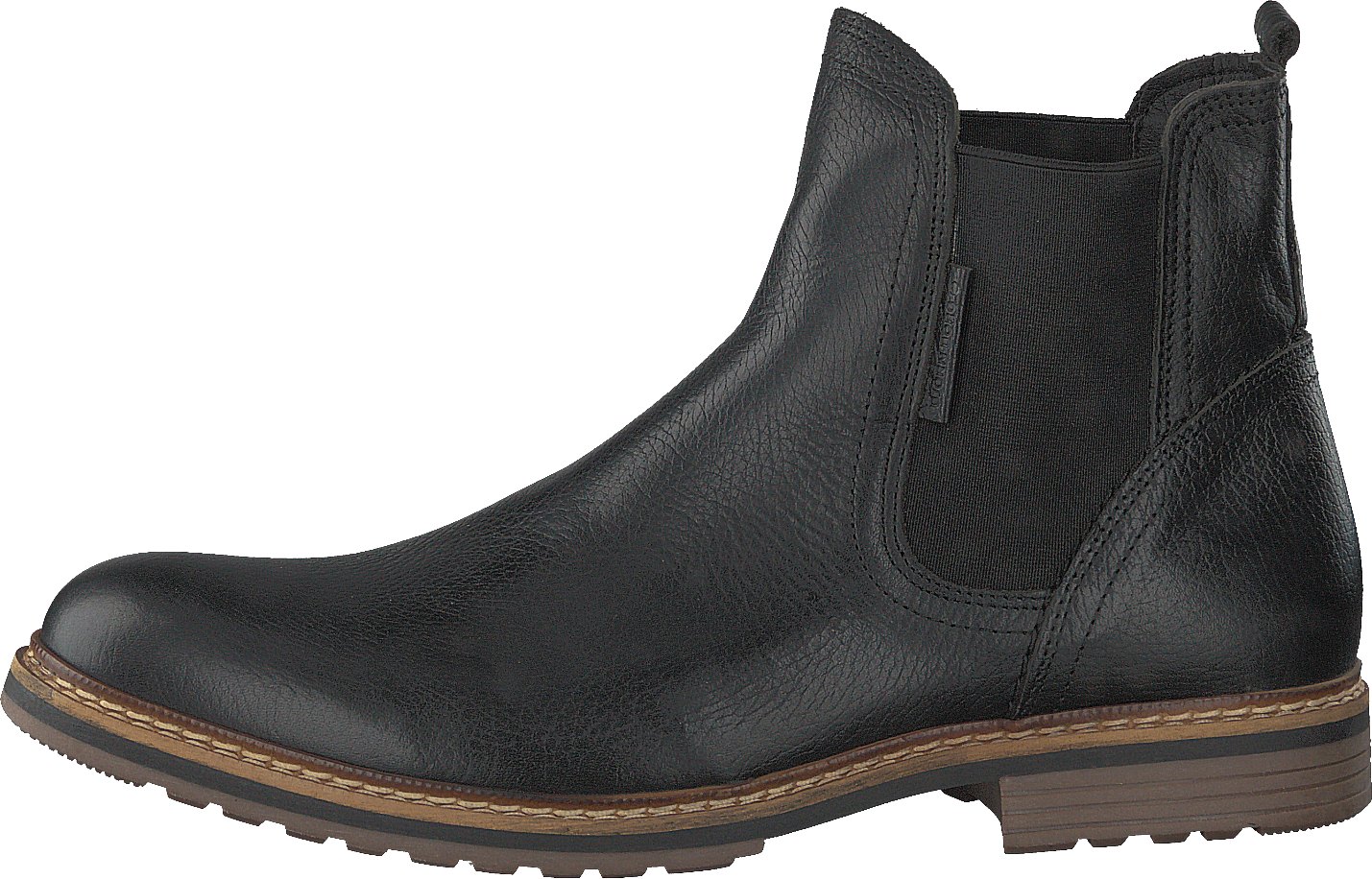 Jens Chs M Black, Male, Shoes, Boots, chelsea boots, Black, EU 43