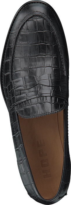 Hope - Patty Loafer Black Croco