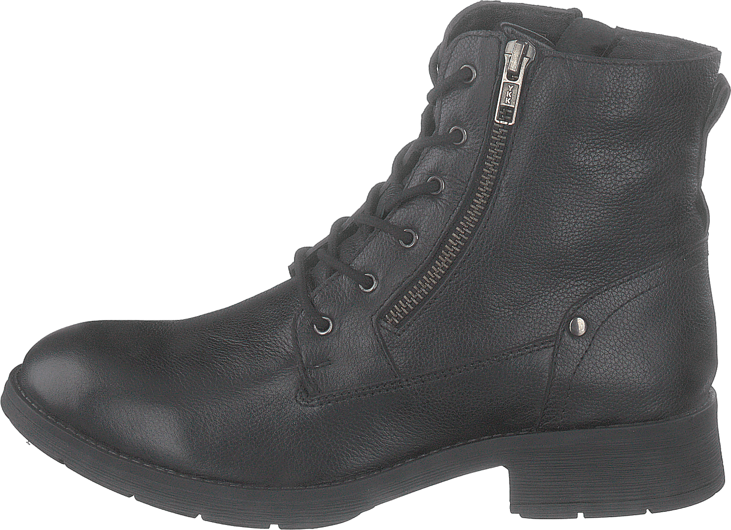 451-5010 Leather Warm Lined Black