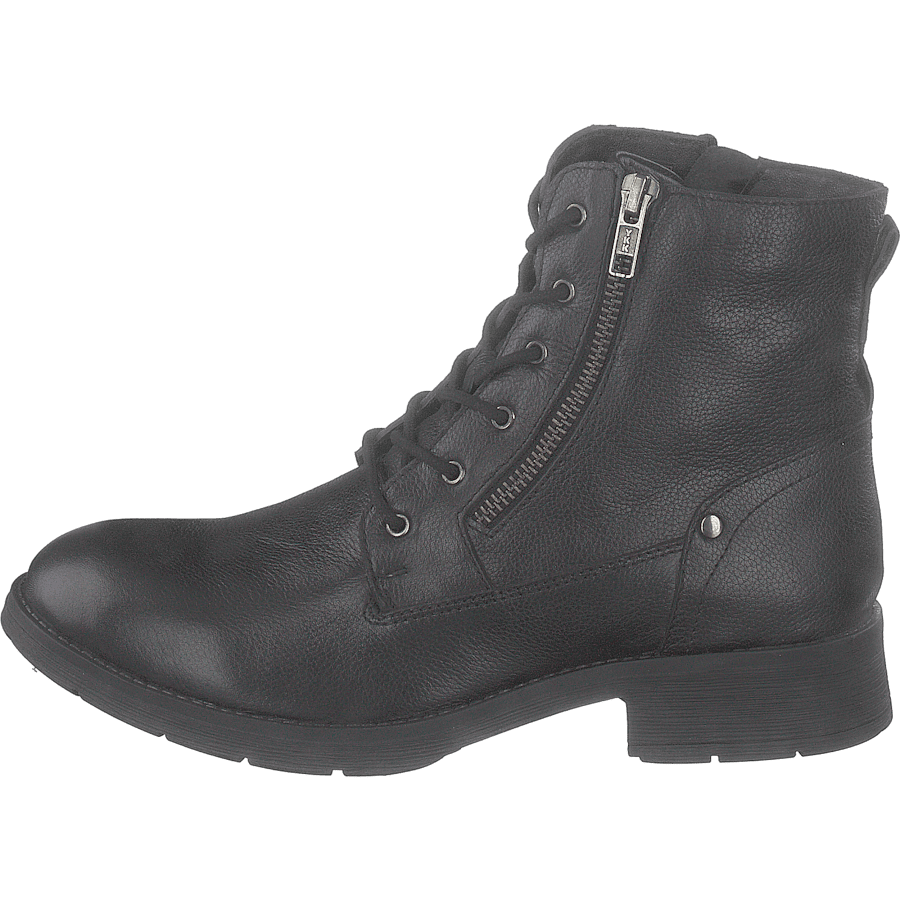 451-5010 Leather Warm Lined Black