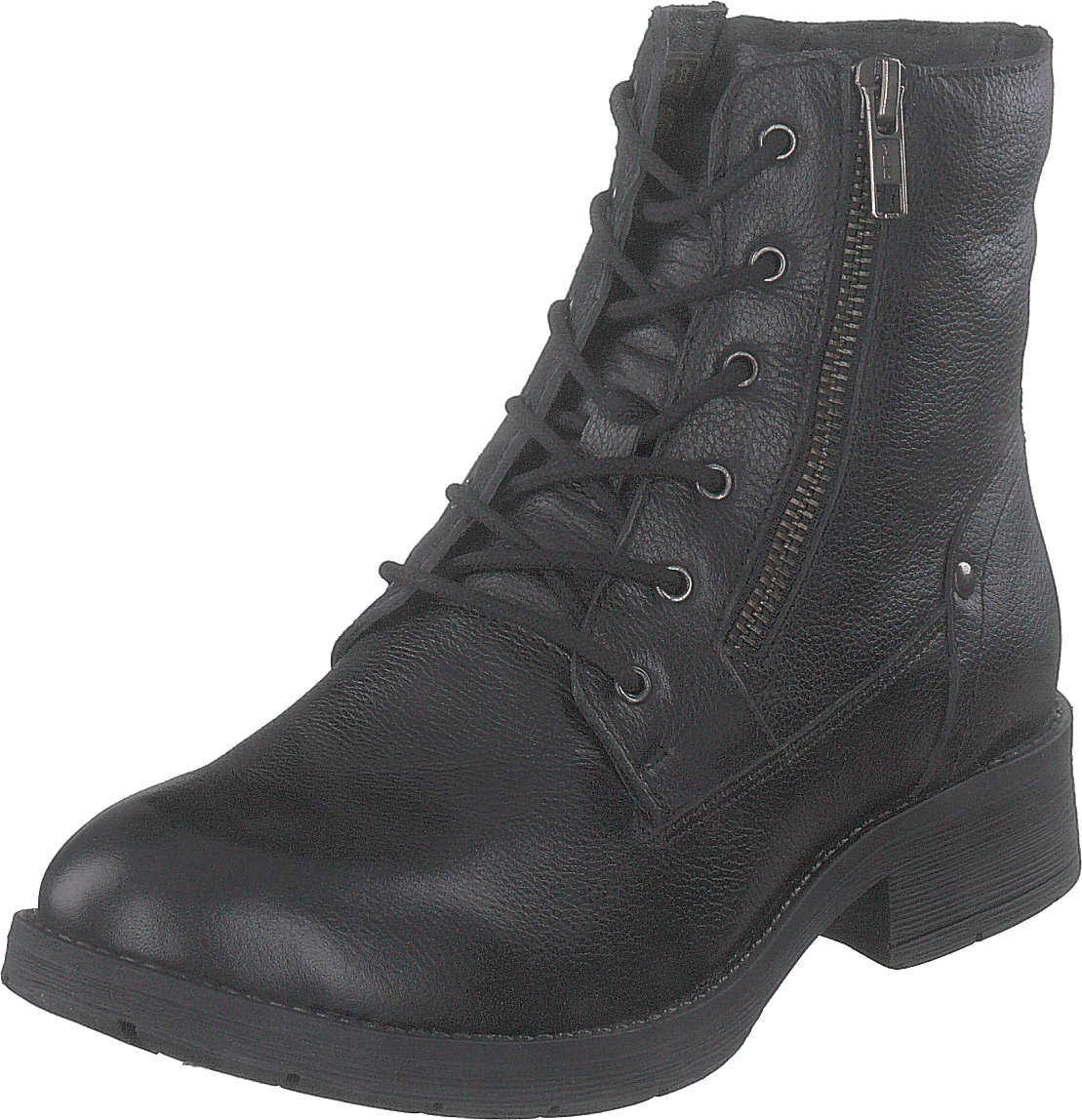 451-5010 Leather Warm Lined Black - Bild 3